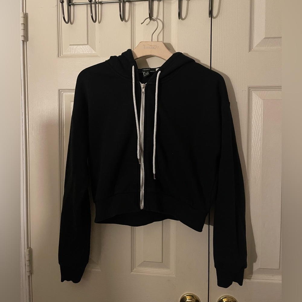 SHEIN Black cropped jacket